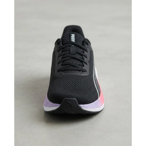 Tenis Puma Dasher Lite Negro Blanco Naranja 312586 19 Unisex