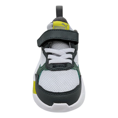 Tenis Puma Trinity Ac+inf Blanco-verde-amarillo 390840 10 Para Niños