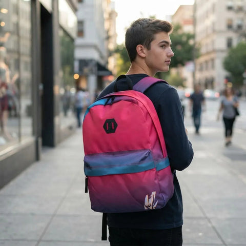 Mochila Antifashion Neón Dye Colores Unisex 010