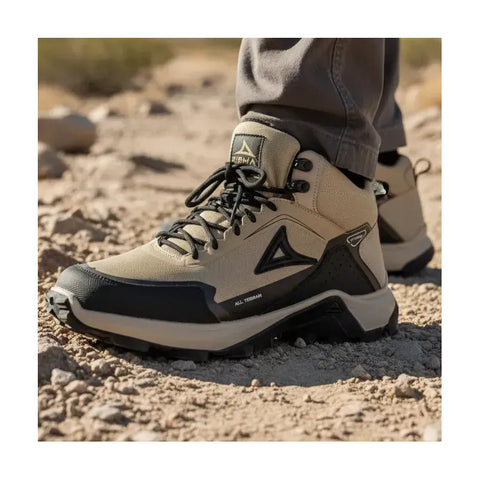Tenis Bota De Senderismo Hombre Pirma 1316 Outdoor Beige