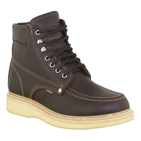 Bota Establo De Trabajo /casual Agujeta De Piel Modelo 513