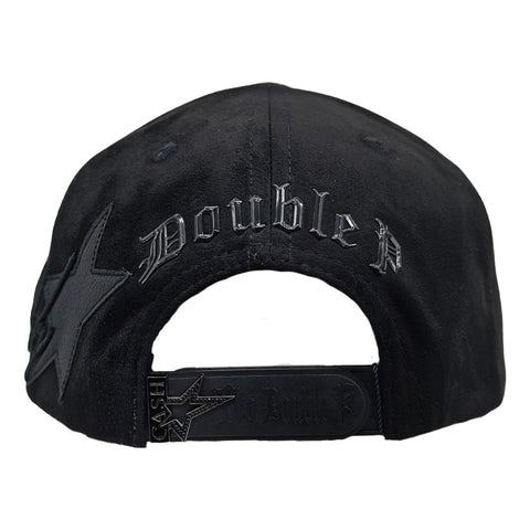 Gorra Premium Cashonly Negra Edición Tito Doble P Hombre B&w Negro Snapback Lisa