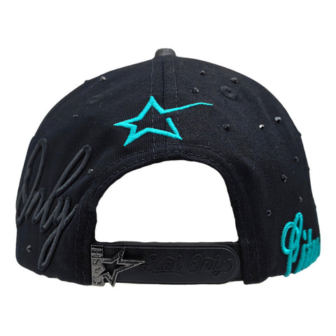 Gorra Cash Only City Of Stars 019 Negro Snapback Unisex
