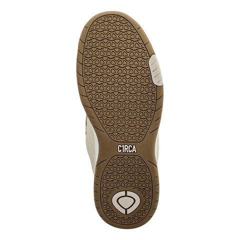 Tenis Skate Circa Retro  90s  Beige Cafe Resistentes Hombre