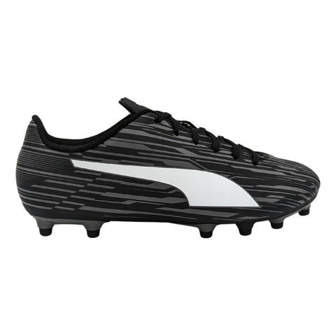 Tenis Puma Hombre Negro Rapido Iii Tf Futbol Soccer 10657202