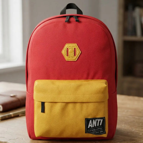 Mochila Antifashion Ketchup Rojo Mostaza Unisex 008