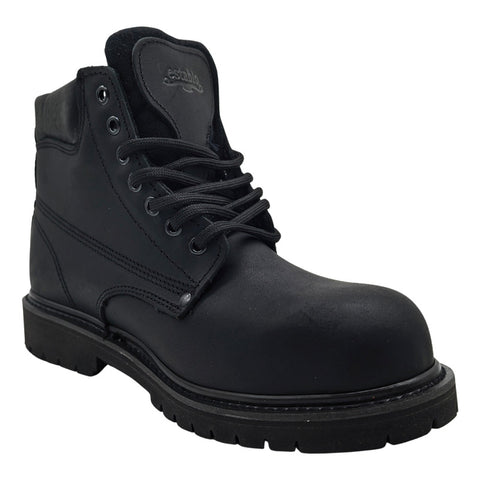 Bota Industrial De Trabajo Hombre Piel Casquillo Establo 548