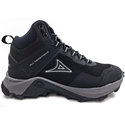 Tenis De Senderismo Negro Hombre Pirma 1308 Outdoor 25 30 Cm