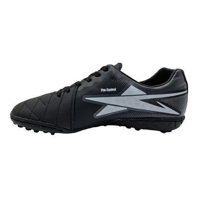 Tenis Futbol Multitaco Eescord 1030 100% Piel Total Negro