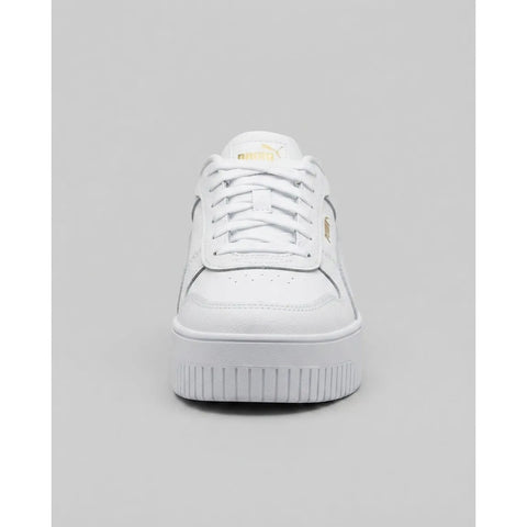 Tenis Puma Carina Street Blanco Dorado 389390 01 Unisex