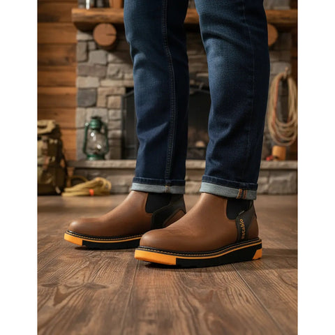 Botas De Trabajo Establo De Uso Rudo S/casco Piel Hombre 532