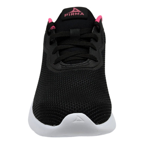 Tenis Pirma Training Color Negro-fiusha 8514 Para Mujer