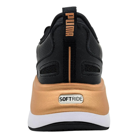 Tenis Puma Softride Sera Negro Oro 311208 01 Dama