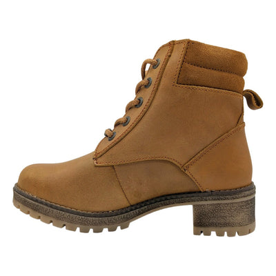 Botas Jeep Mujer Color Miel Piel 19052 Originales