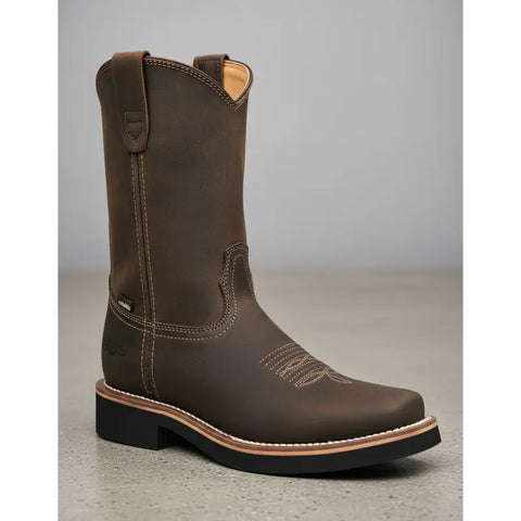 Bota Vaquera Establo 977 Hombre Piel Botin Charro Comoda