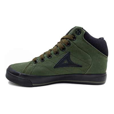 Tenis Pirma Juvenil Niños Casual Vulcanizado Verde Mod 0422