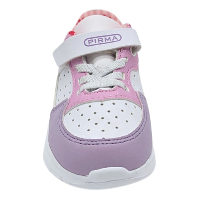 Tenis Pirma Urbano 5524 Blanco-morado Para Niñas