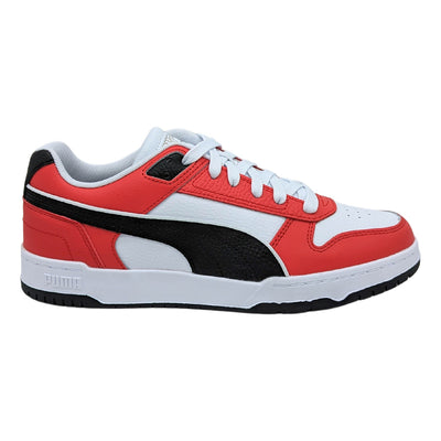 Tenis Blancos Rojo Para Hombre Tenis Puma Rbd Game Low Hombre Estilo Urbano Mod 38637320