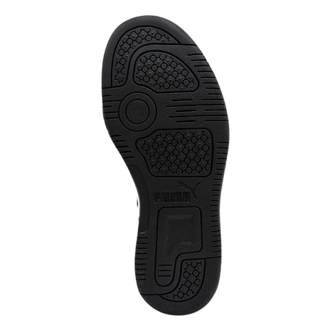 Tenis Puma Rebound V6 Mid Ps Niño Blanco/negro 393832 01