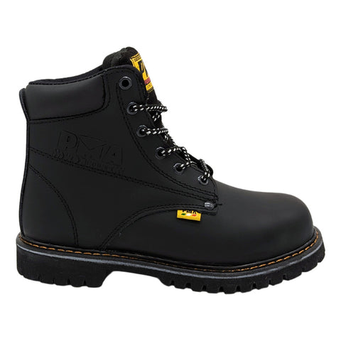 Bota De Trabajo Industrial Pma Sin Casco Piel/negro Mujer