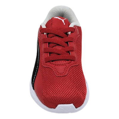 Tenis Puma Ferrari Lilburion Rojo-blco 307740 02 Para Niños Textil Sintético.