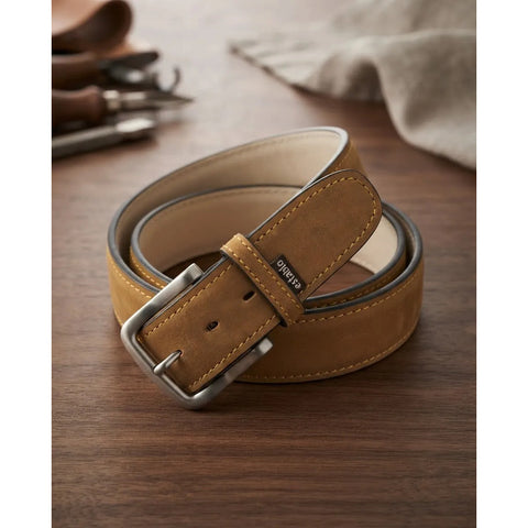 Cinturón Hombre De Piel Elegante Ajustable Mod 101 Establo