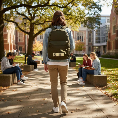 Mochila Puma Phase Verde Olivo 091164 30 Unisex