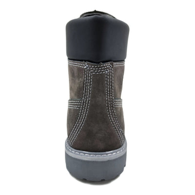 Bota Caribu 784 Nobuck Gris De Montaña-hombre