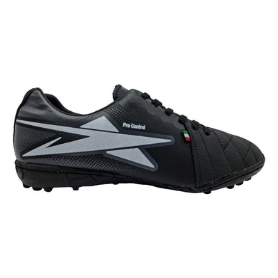 Tenis Futbol Multitaco Eescord 1030 100% Piel Total Negro