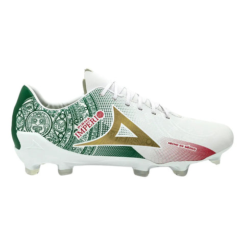 Zapatos Futbol Soccer Pirma 3066 Verde Tachos Mundial Hombre Blanco 8 Mx