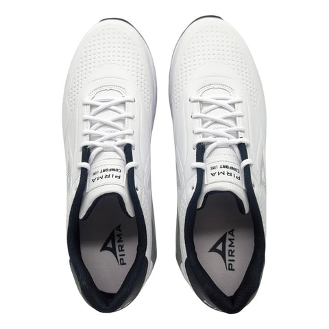 Pirma Hombre Tenis Urbano Estilo Sport Originales Calzado Caballero 5076 Blanco Talla  25 A 30.5 Cm