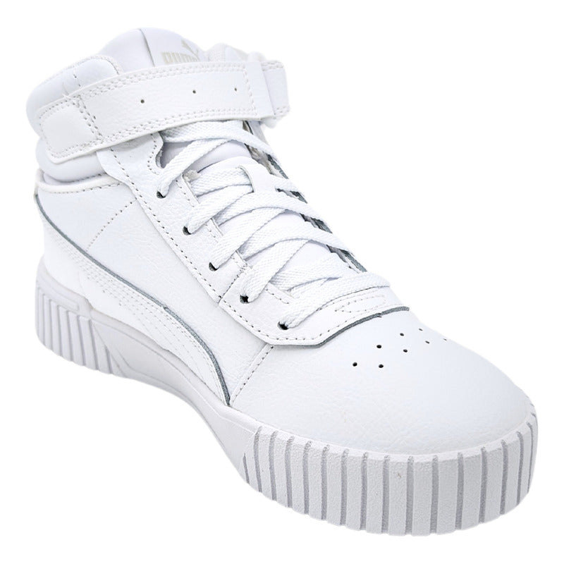 Tenis Puma Carina 2.0 Mid Mujer Bota Urbana - Piel Vacuno Textil Sintético.