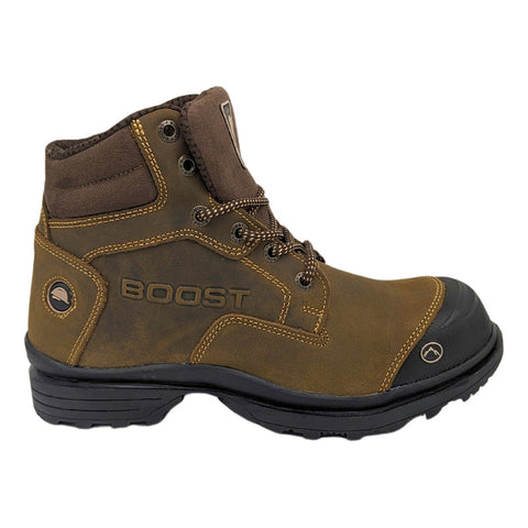 Bota Boost De Trabajo Con Casco 401g01n Crazy Cafe-hombre