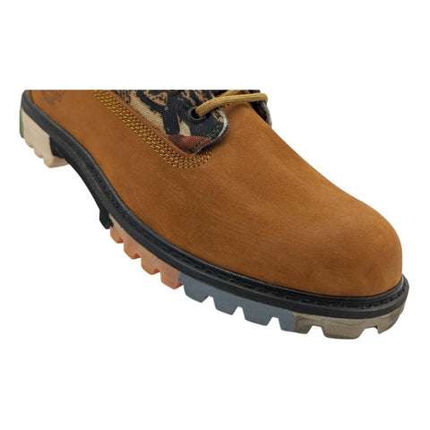 Botín Casual Para Hombre Caribú 344 Color Cajeta Piel Nobuck