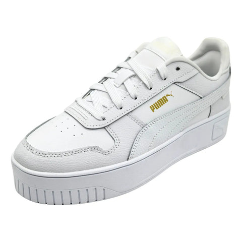 Tenis Puma Carina Street Blanco Dorado 389390 01 Unisex