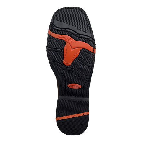 Bota Industrial Establo Modelo 975 De Piel Casquillo Acero