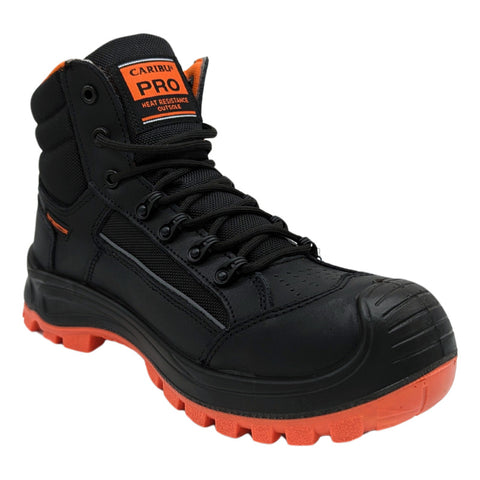 Tenis Botas Trabajo Hombre Industrial Seguridad Caribu 328-1