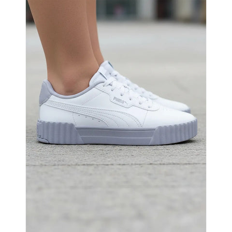 Tenis Puma Carina 3.0 Cutie Blanco Morado 40091604 Para Dama