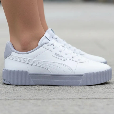 Tenis Puma Carina 3.0 Cutie Blanco Morado 40091604 Para Dama