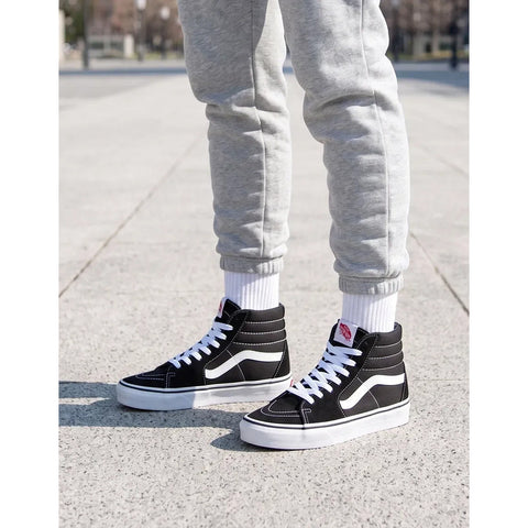 Tenis Vans Sk8-hi Black/black/white D5ib8c Classic Juvenil