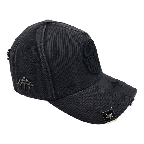 Gorra Cash Only Washed Out Loyalty 017 Negro Snapback Unisex