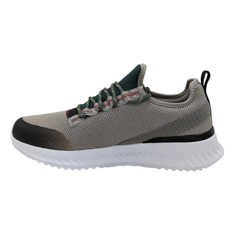 Tenis Skechers Matera 2.0 Belloq Gris Para Hombre 232015gybk