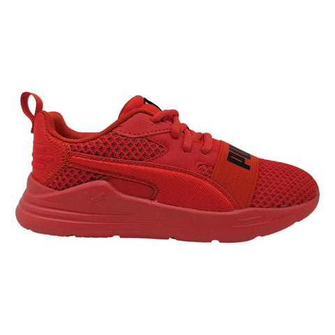 Tenis Puma Wired Run Pure Ps Rojo 390848 05 Niño 17 Al 21.5