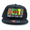 Gorra Antifashion Snapback Negra/colores Anti Colección Zs8