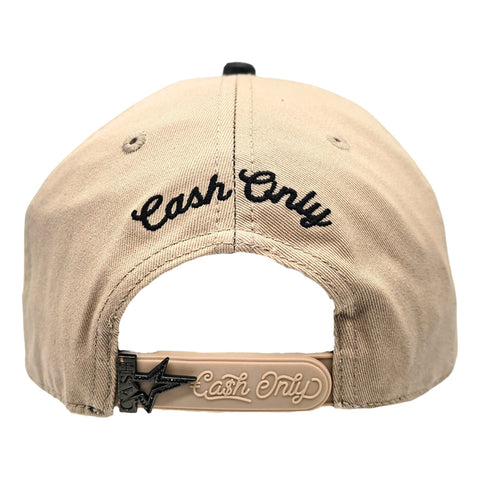 Gorra Cash Only La Money 008 Beige Snapback Unisex