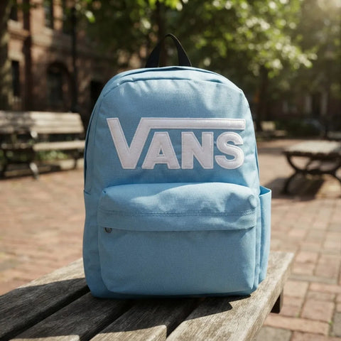 Mochila Vans Old Skool Drop V Azul Celeste Unisex