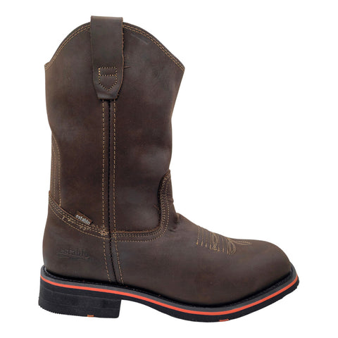 Bota Industrial Establo Modelo 975 De Piel Casquillo Acero