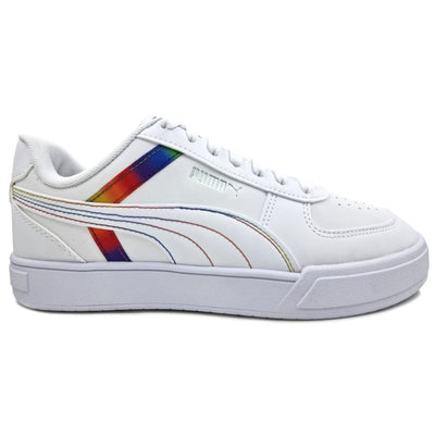 Tenis Para Hombre Puma Caven Color Blanco Adulto 25 28 Mx