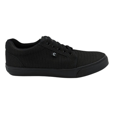 Tenis Skate Core Smith Piel Para Hombre Negro-negro 172555