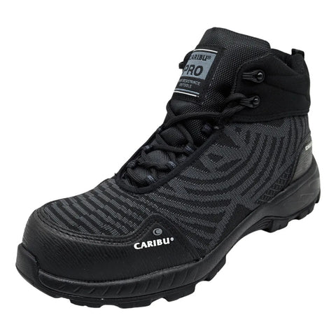 Botas Caribu 340 Negro Total Con Casco Trabajo Hombre